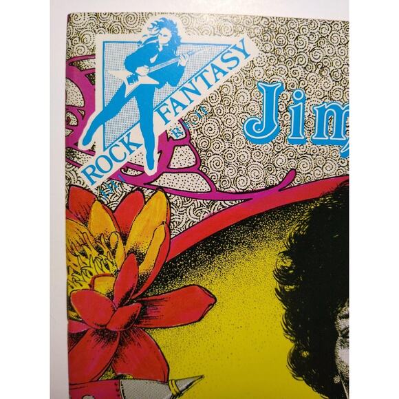 Jimi Hendrix Rock Fantasy Comic August 1990 Psychedelic Rock Artwork Vintage NOS - Picture 4 of 10